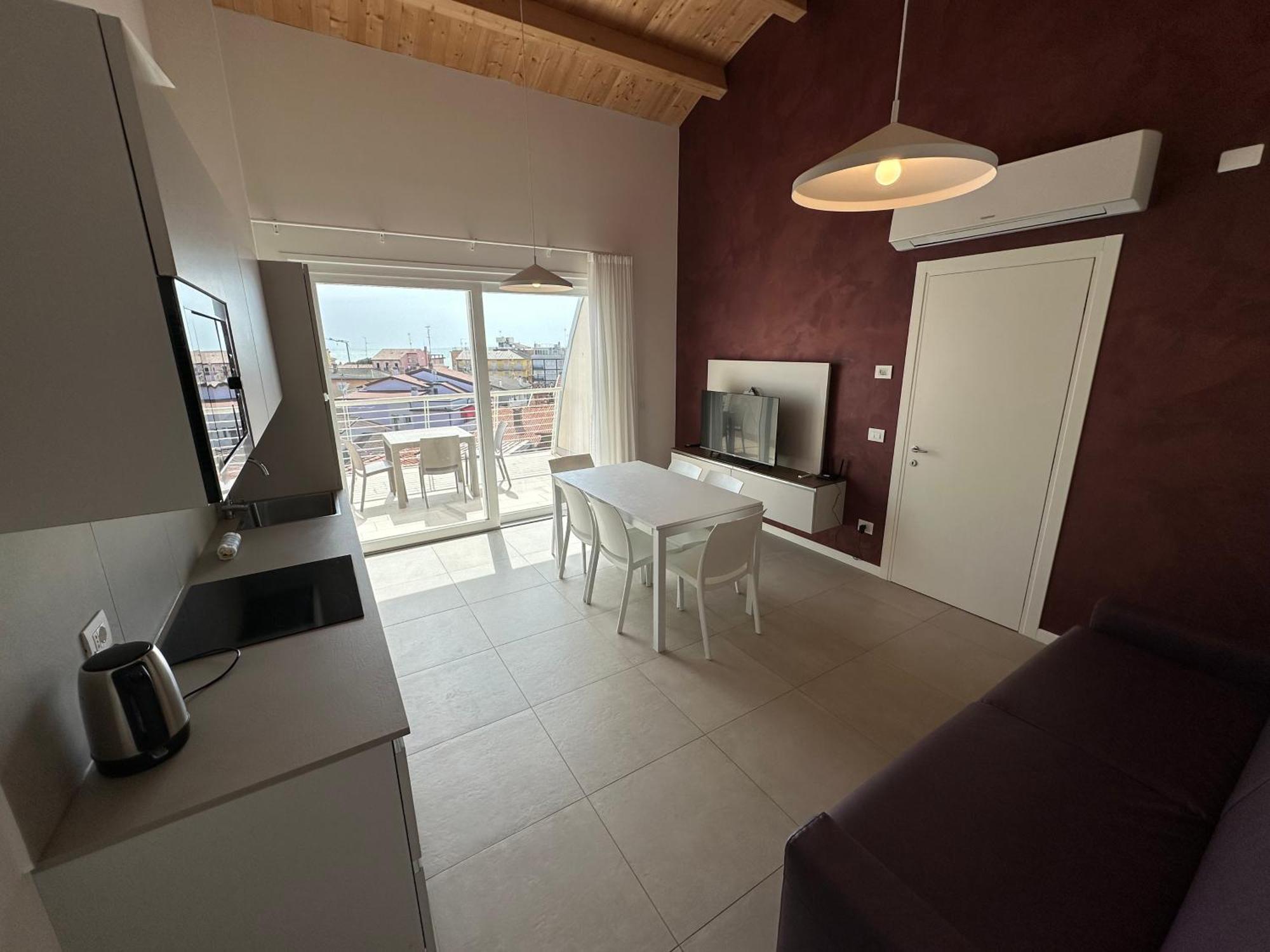 Ferienwohnung Woody Green Penthouse Sea View - Agenzia Cocal Caorle Exterior foto